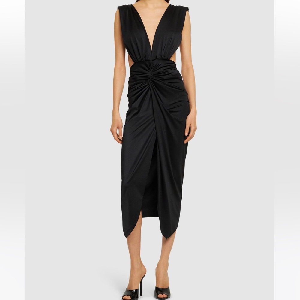 Baobab Mia Ruched Maxi Dress